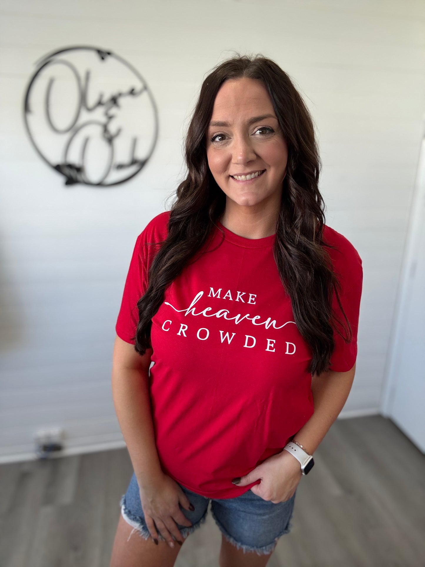 Make Heaven Crowded Tee