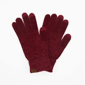 Chenille Touch Screen Gloves