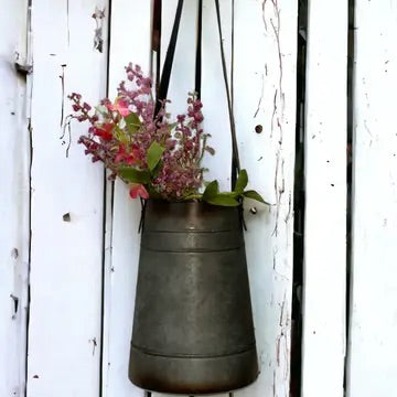 Metal Hanger with strap