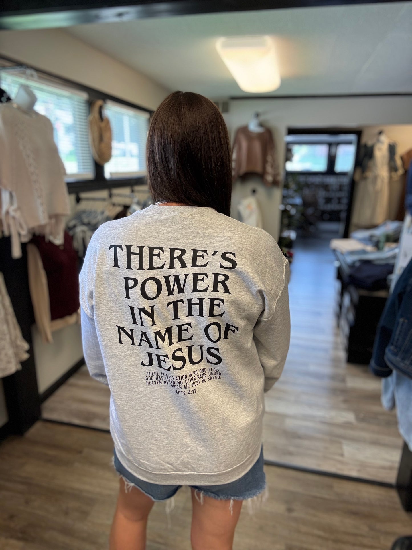 Jesus Saves Sweatshirt