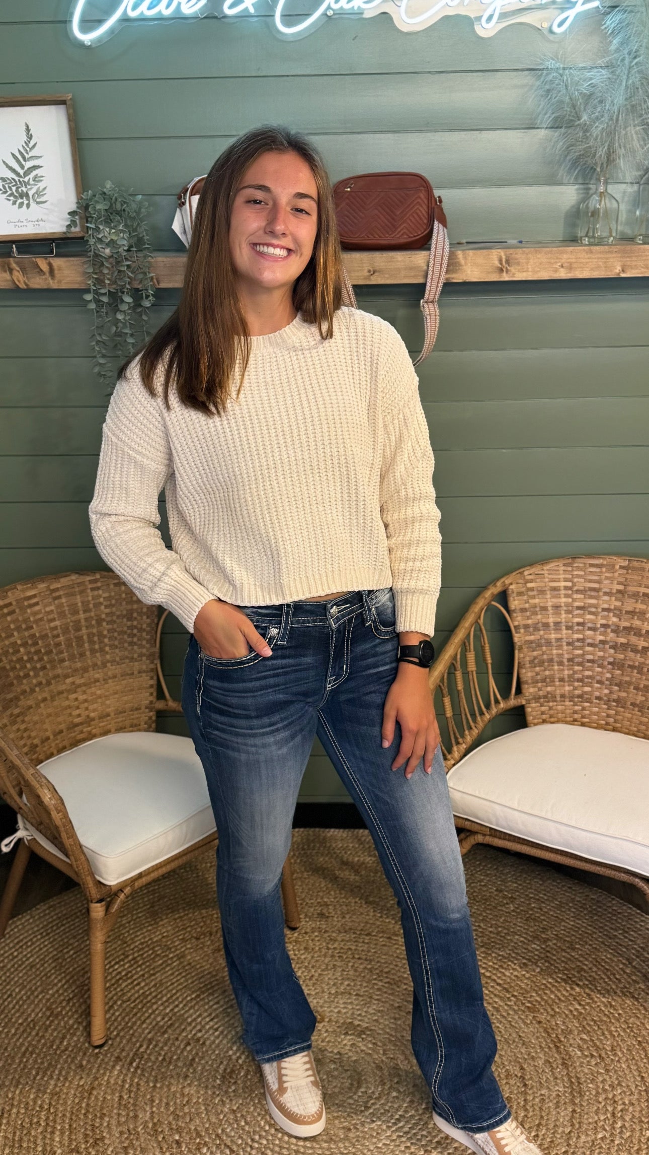 The Chenille Sweater