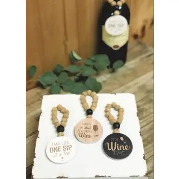 Wine bottle bead