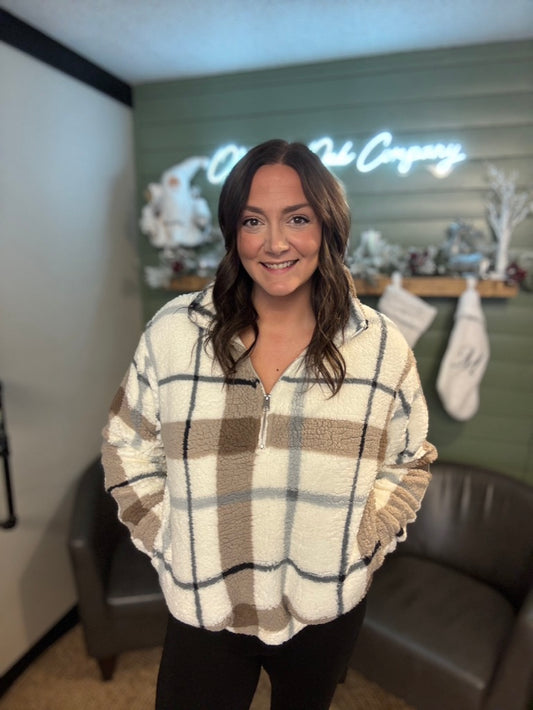 The Cozy Sherpa Pullover