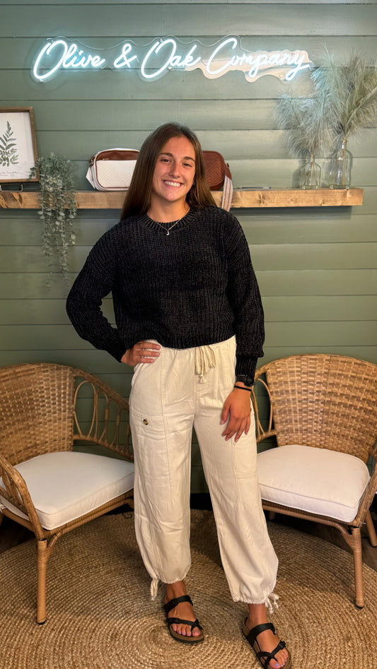 The Chenille Sweater