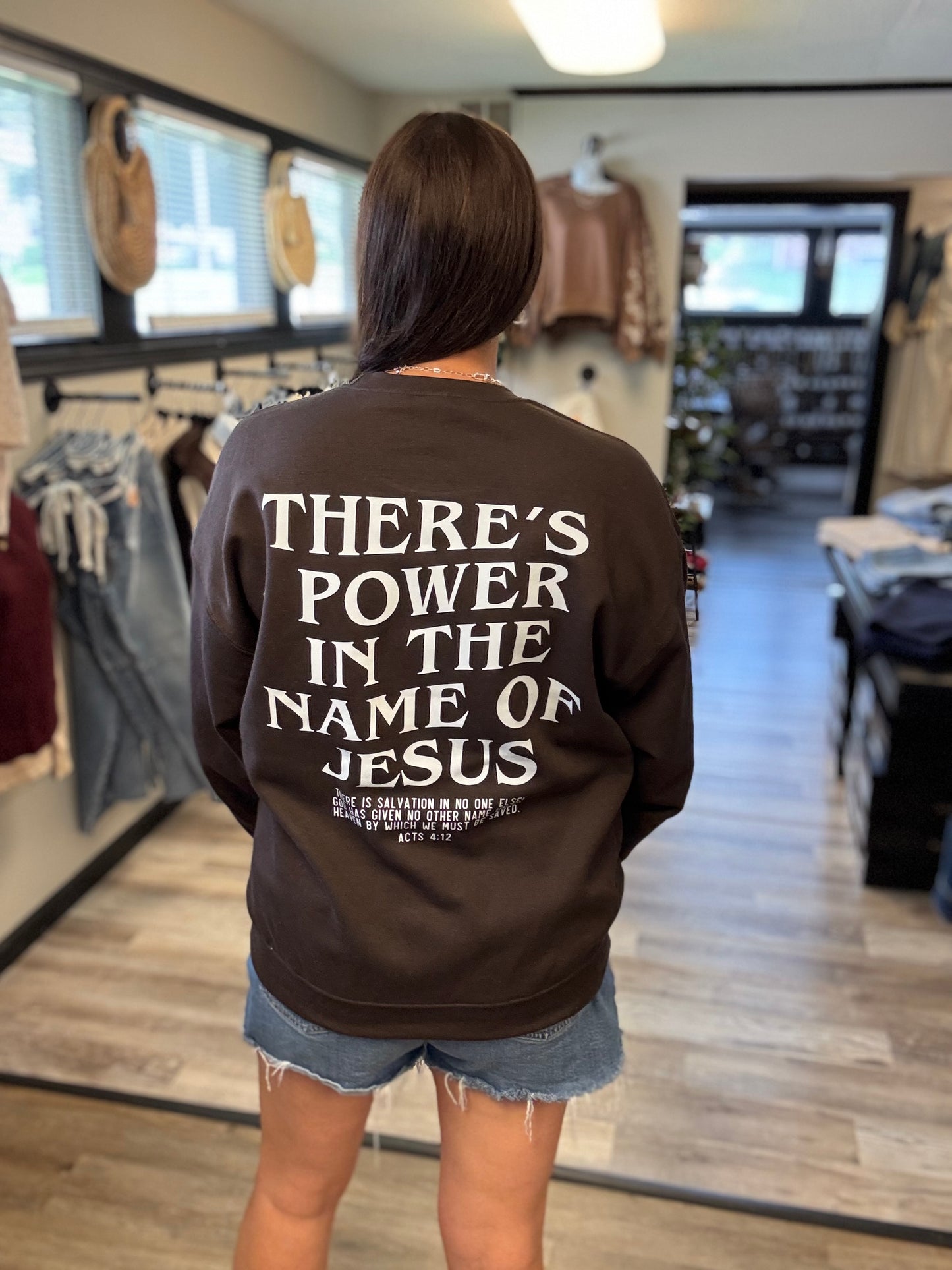 Jesus Saves Sweatshirt