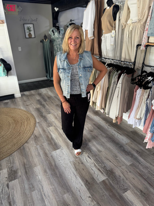 The Plisse Pants