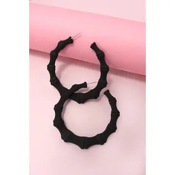 Bamboo Hoop earring