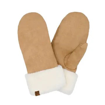 CC Suede Mittens