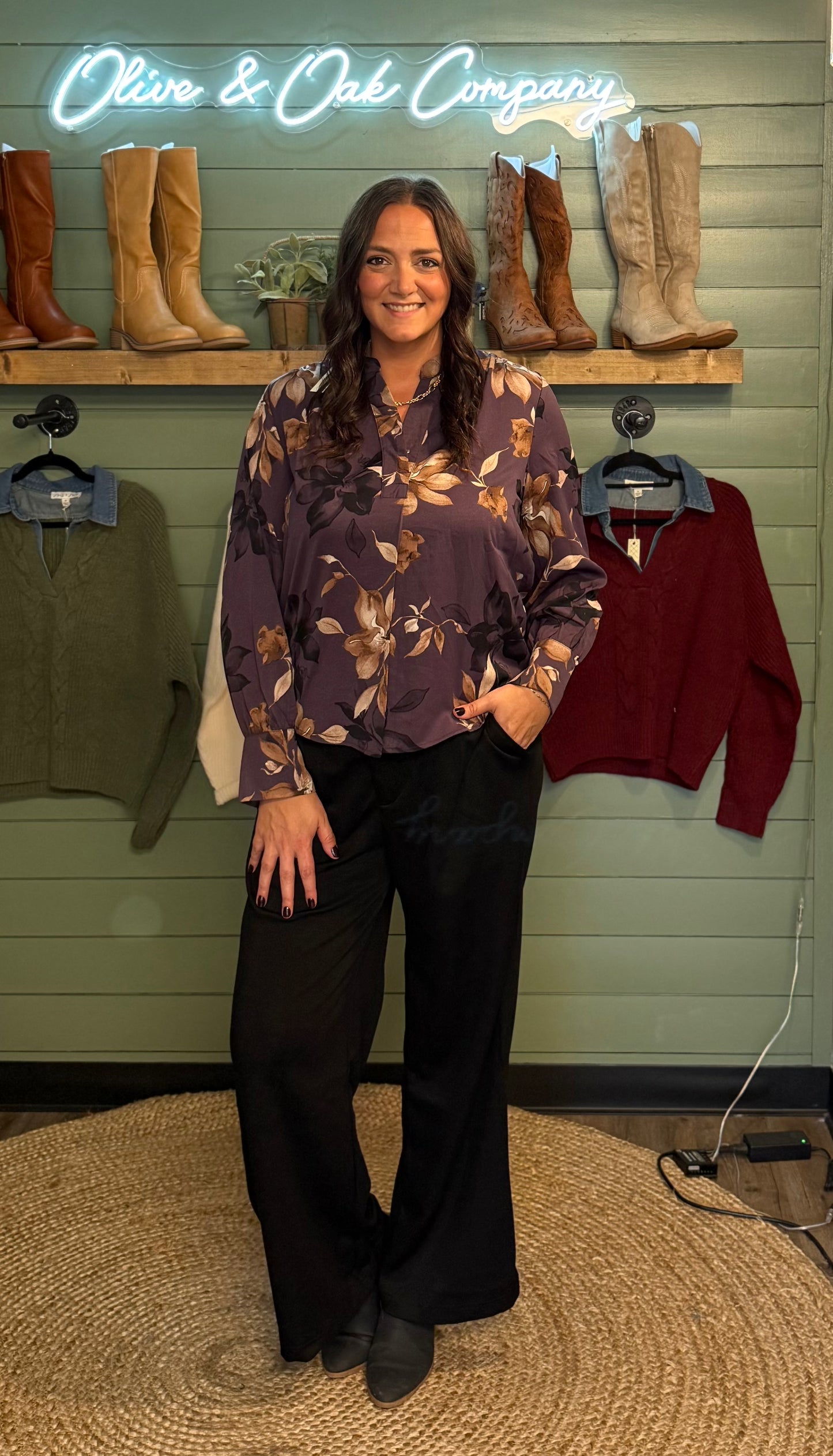 The Heather Blouse