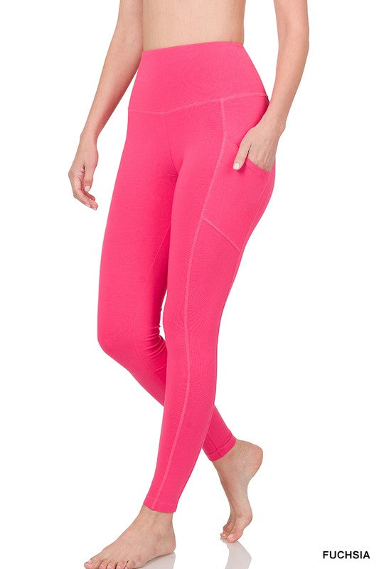 Cotton Pocket Leggings