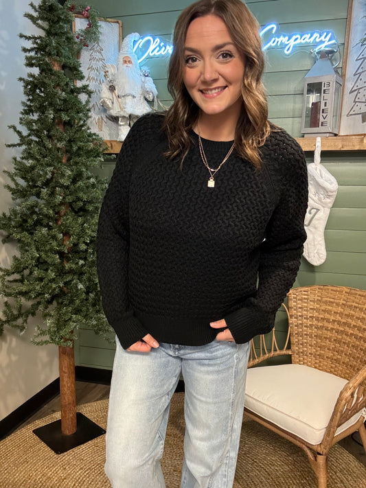 The Swirl Knit Sweater