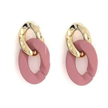 The pink Earring