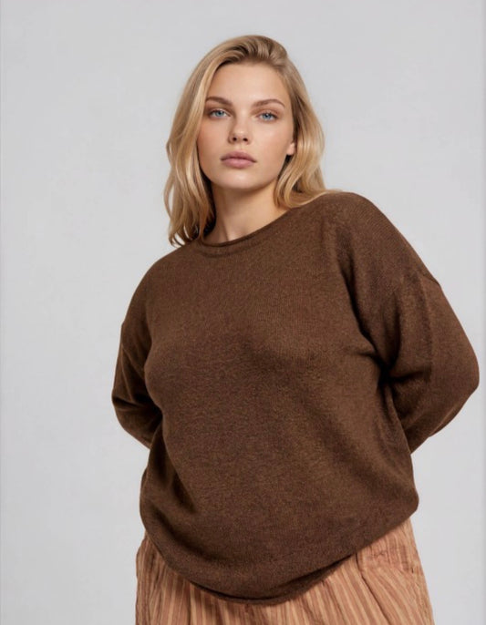 The Evie Curvy Sweater