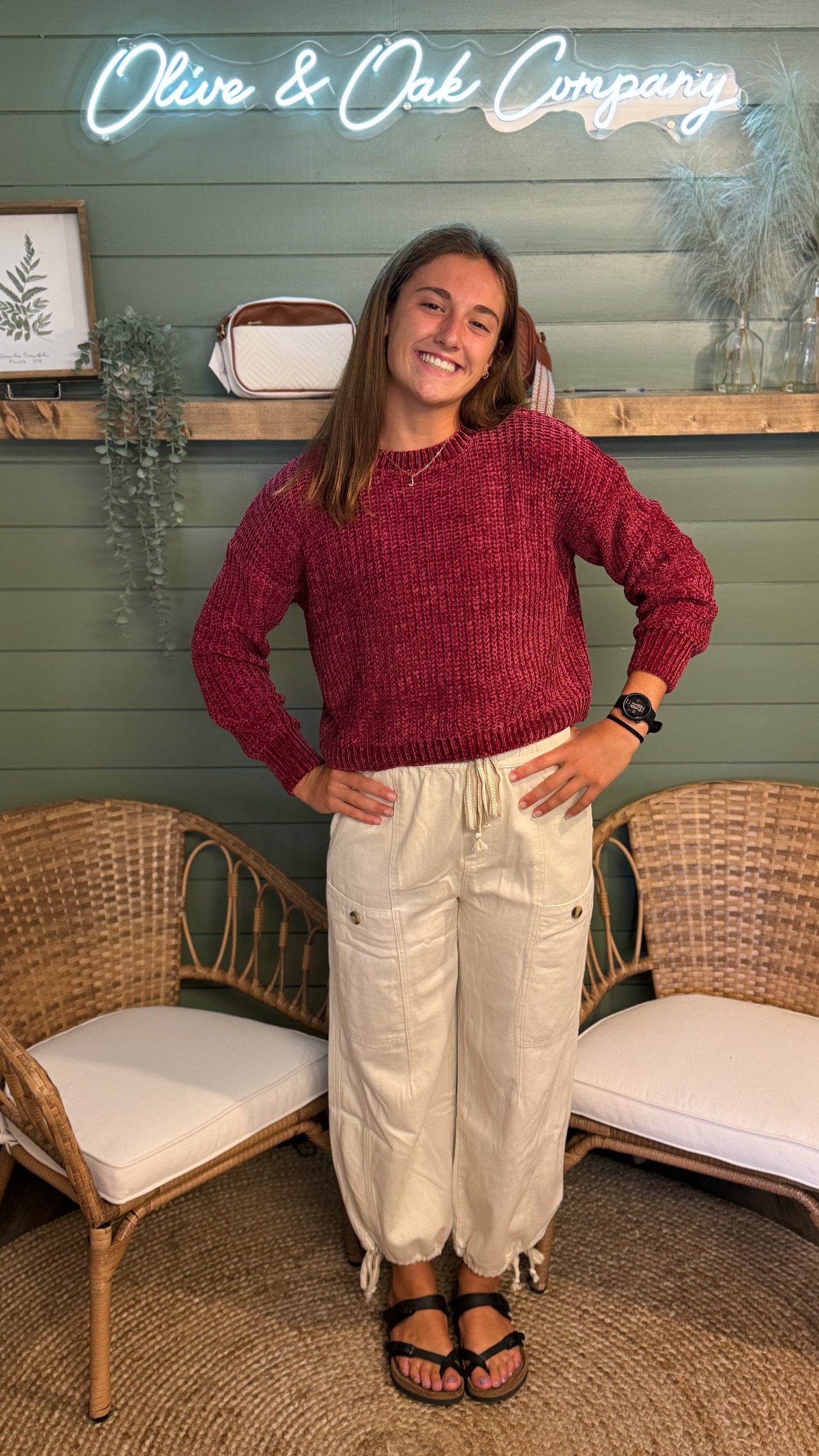 The Chenille Sweater