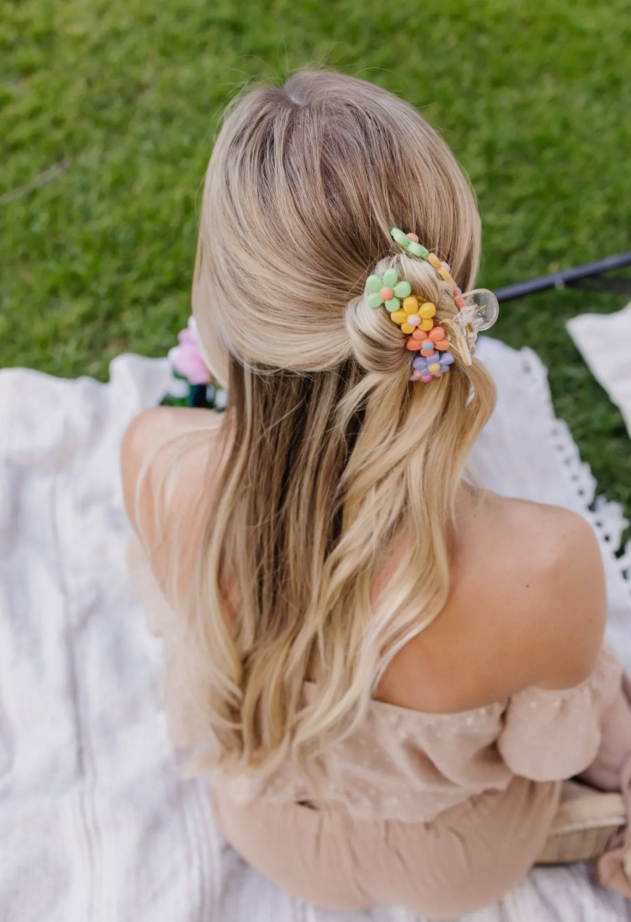 The Paisley Claw Clip