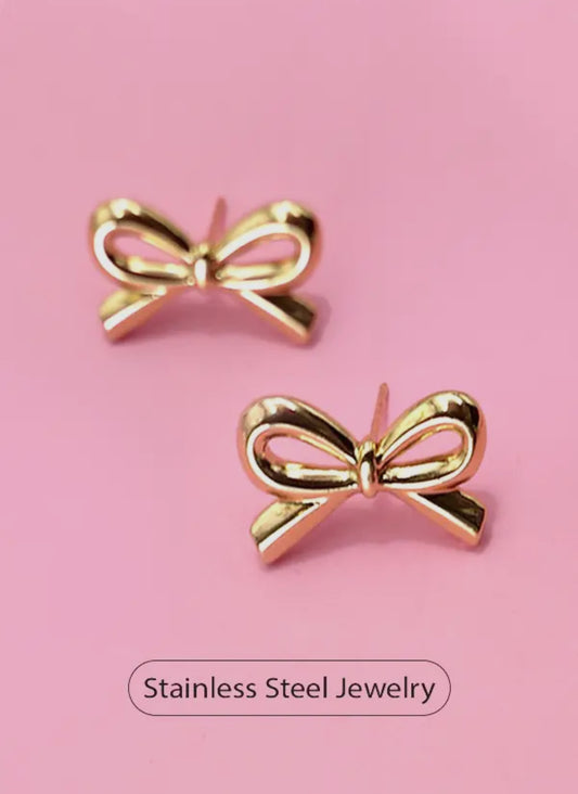 The Ella Bow Earrings