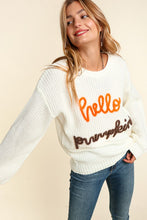 Load image into Gallery viewer, Hello Pumpkin Sweater
