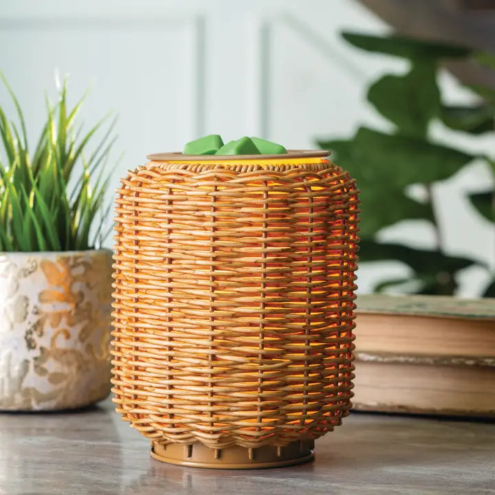 Wicker Lantern Wax Warmer