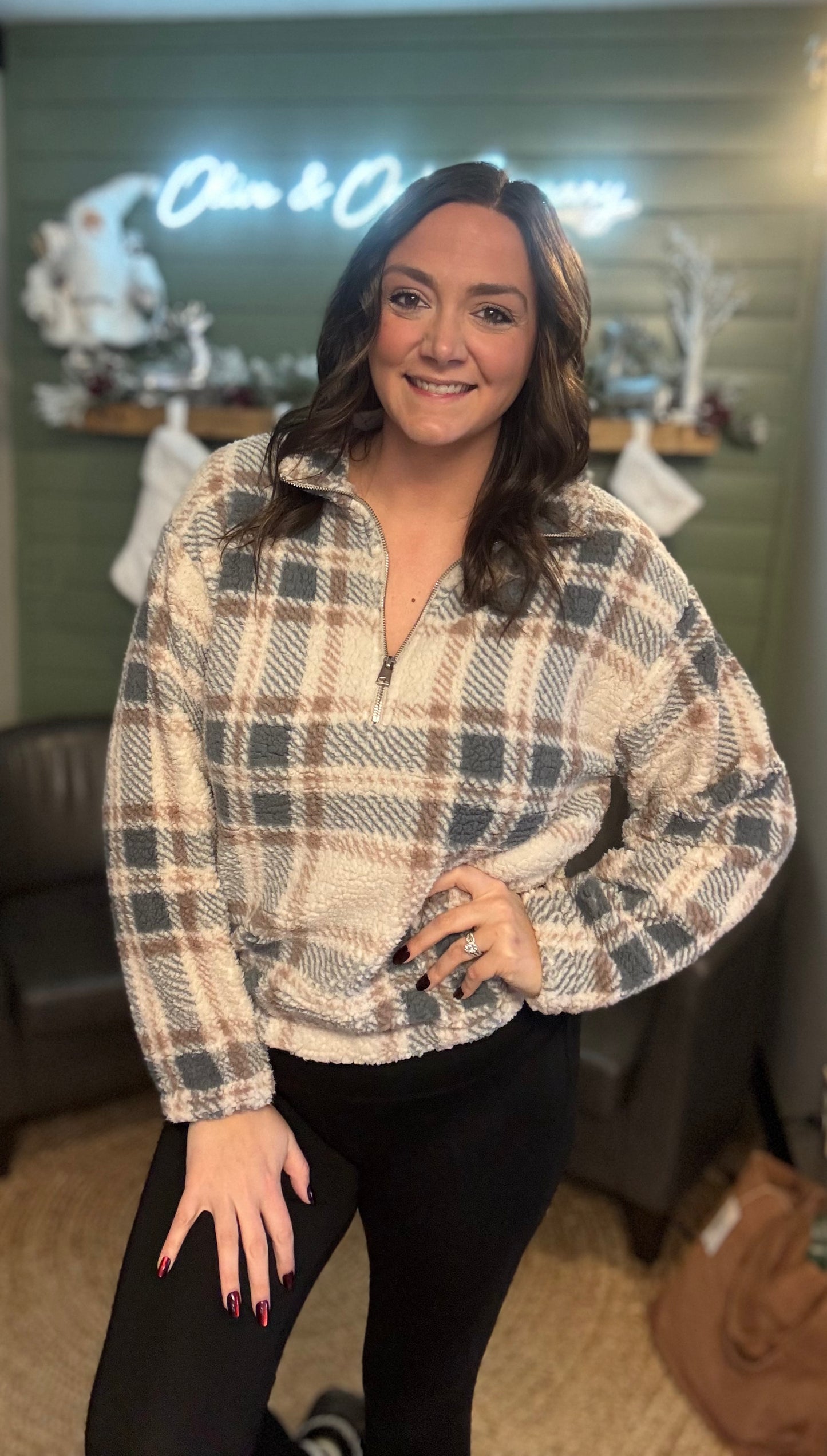 The Cozy Sherpa Pullover