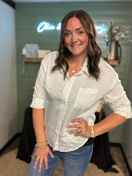 The Kayla Button Up