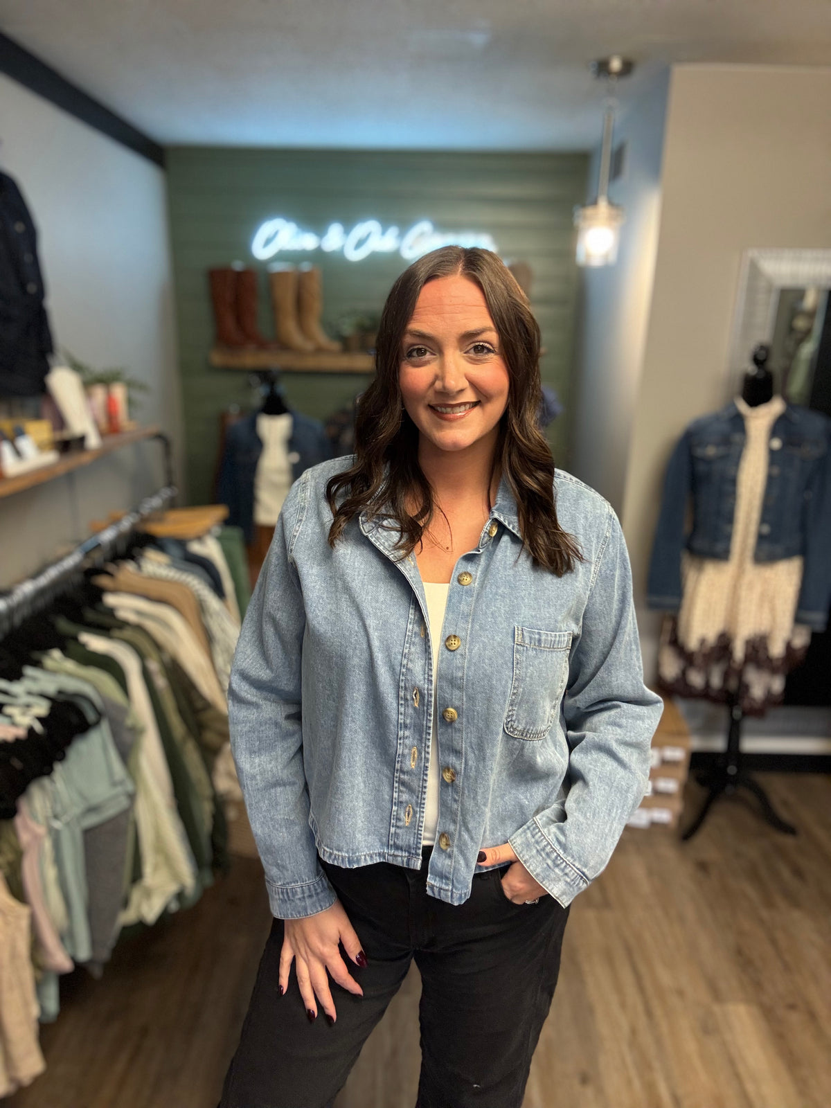 The Beverly Button Up