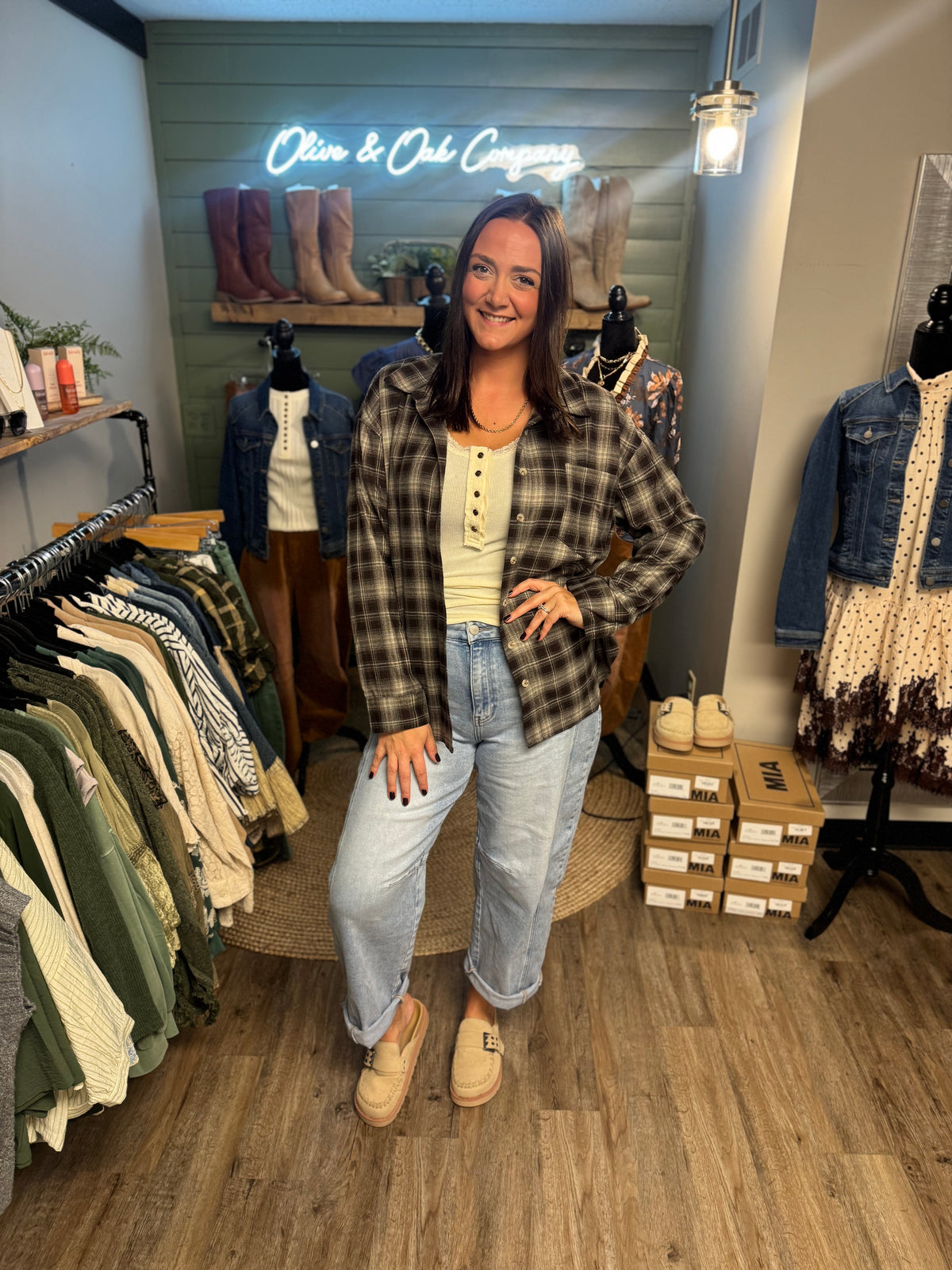 The Elena Flannel