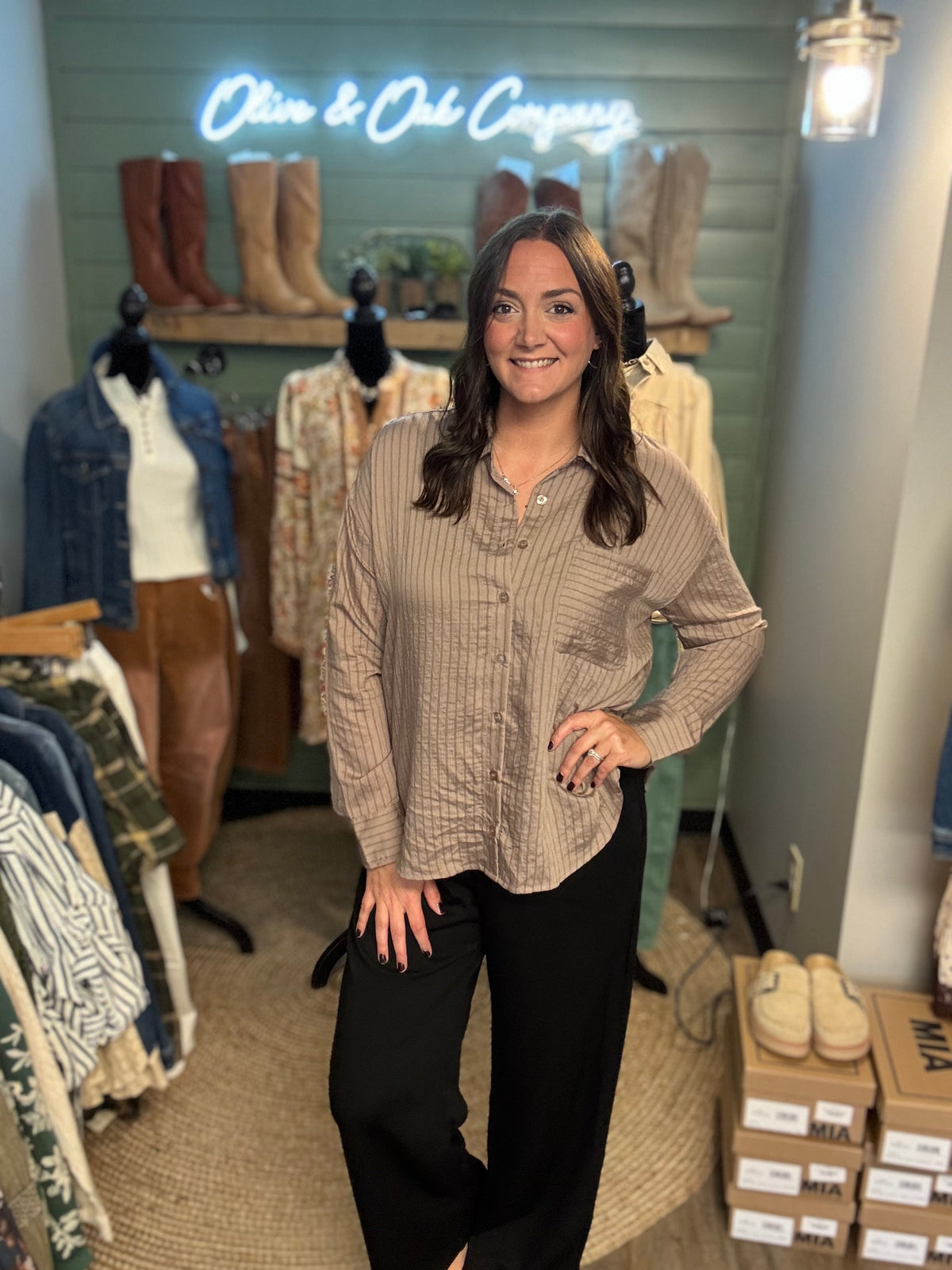 The Ada Button Up