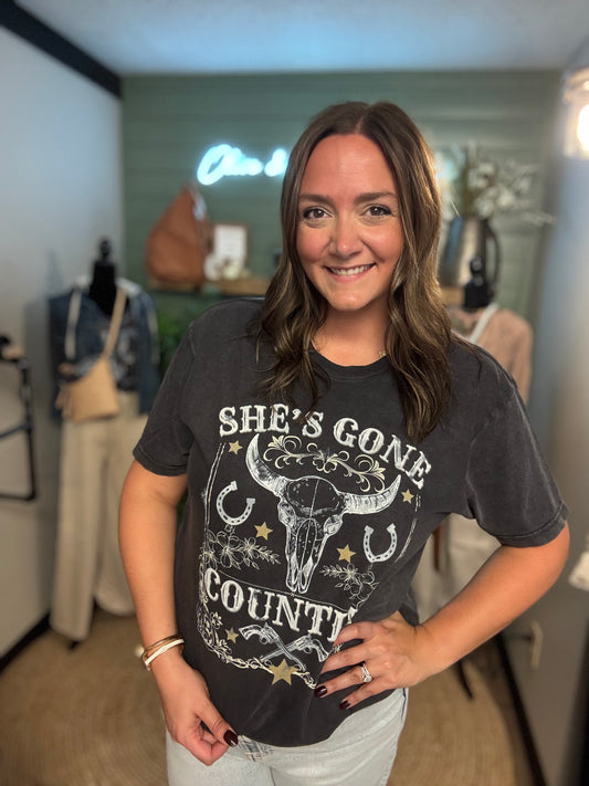 She's Gone Country Graphic
