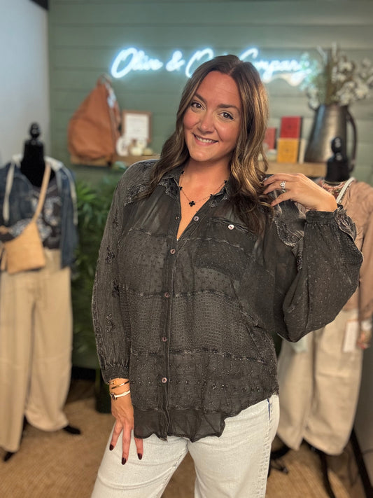 The Aurora Button Up