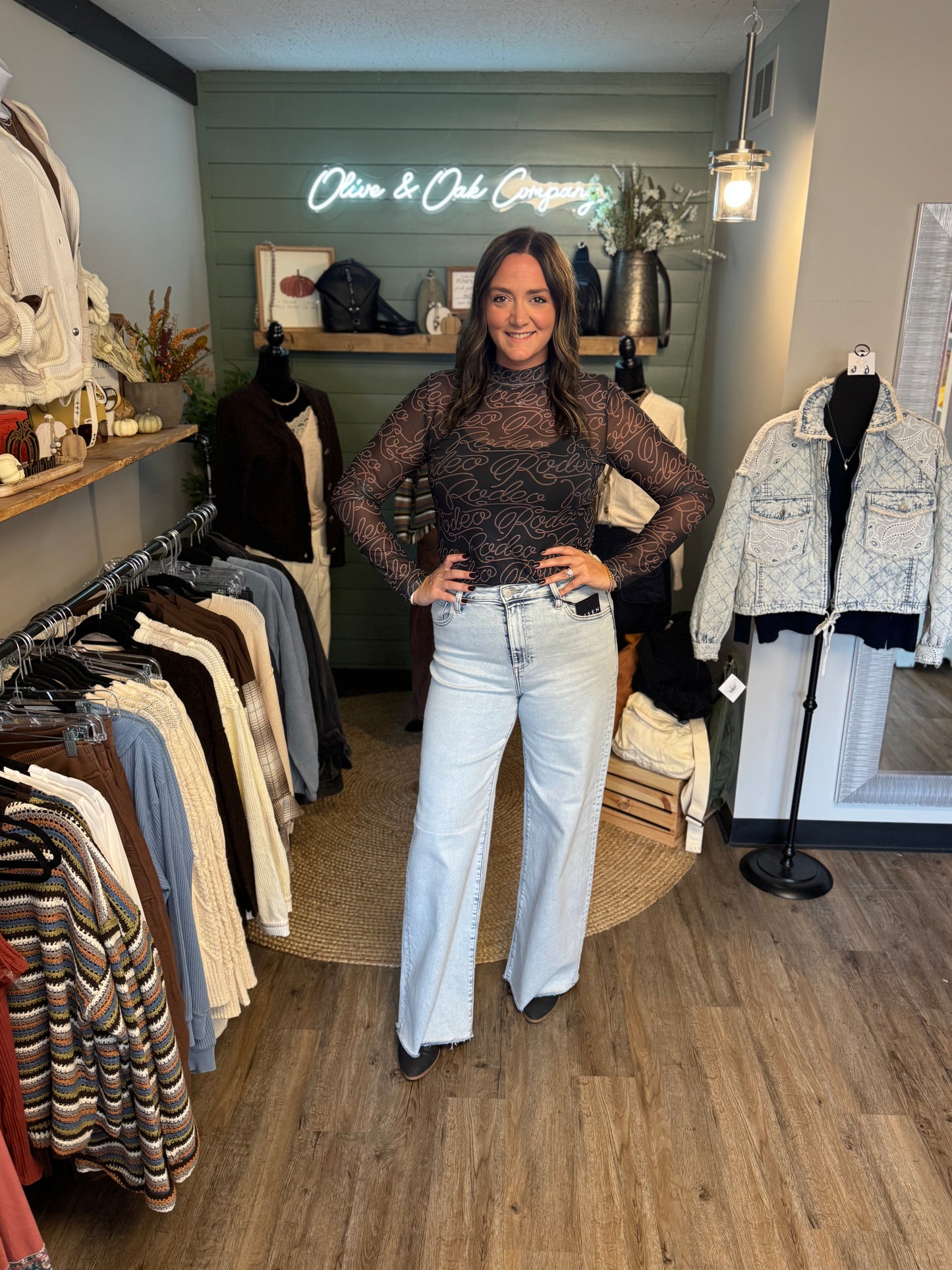 Rodeo Mesh Top