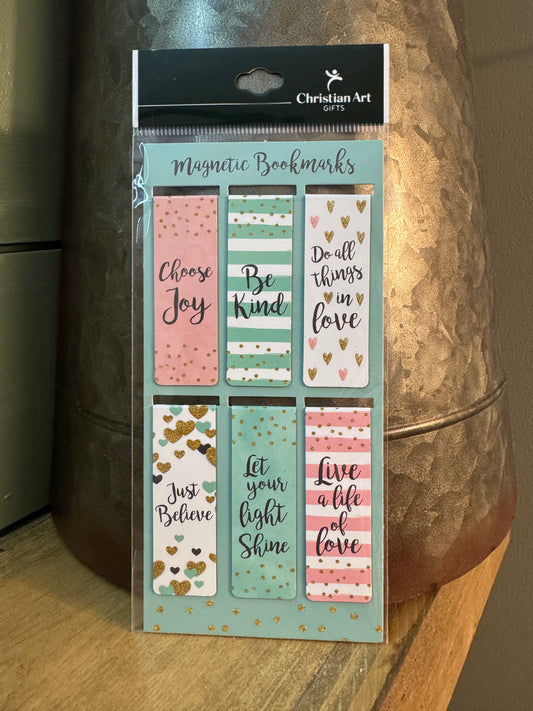 Magnetic Bookmark Set