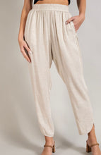 Load image into Gallery viewer, Laural Linen Smocked Pants
