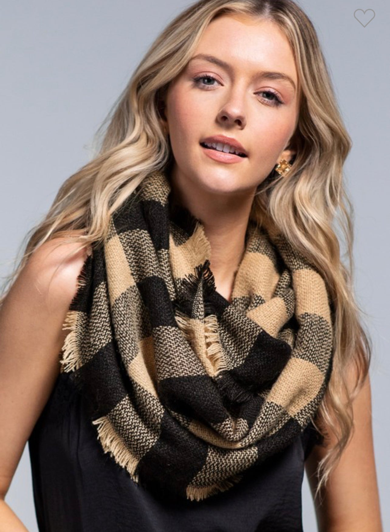 Buffalo Checkered Infinity Scarf