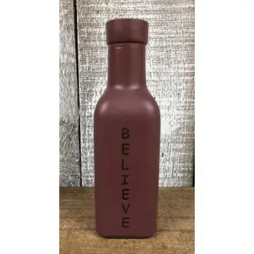 Believe Glass Bottle