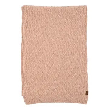 Cable CC Scarf