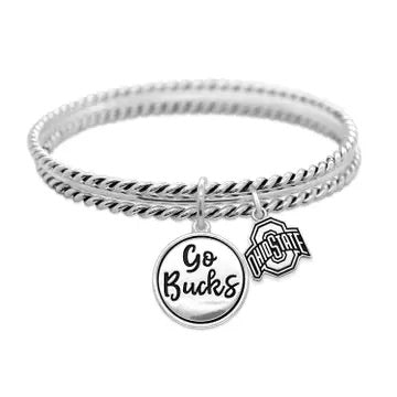 Go Bucks Twist bracelet